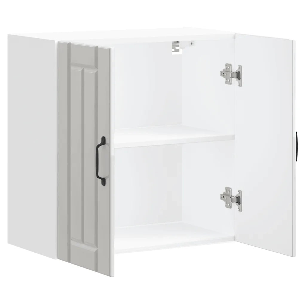 Pensile da Cucina Lucca Bianco Lucido in Legno Multistrato