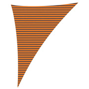 Vela Parasole | Telo Ombra | Vela da ombra solare Arancione e Marrone 4 x 5 x 6,4 m