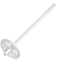 tassello nylon bianco x cappotto con chiodo mm.110 cod:ferx.9870