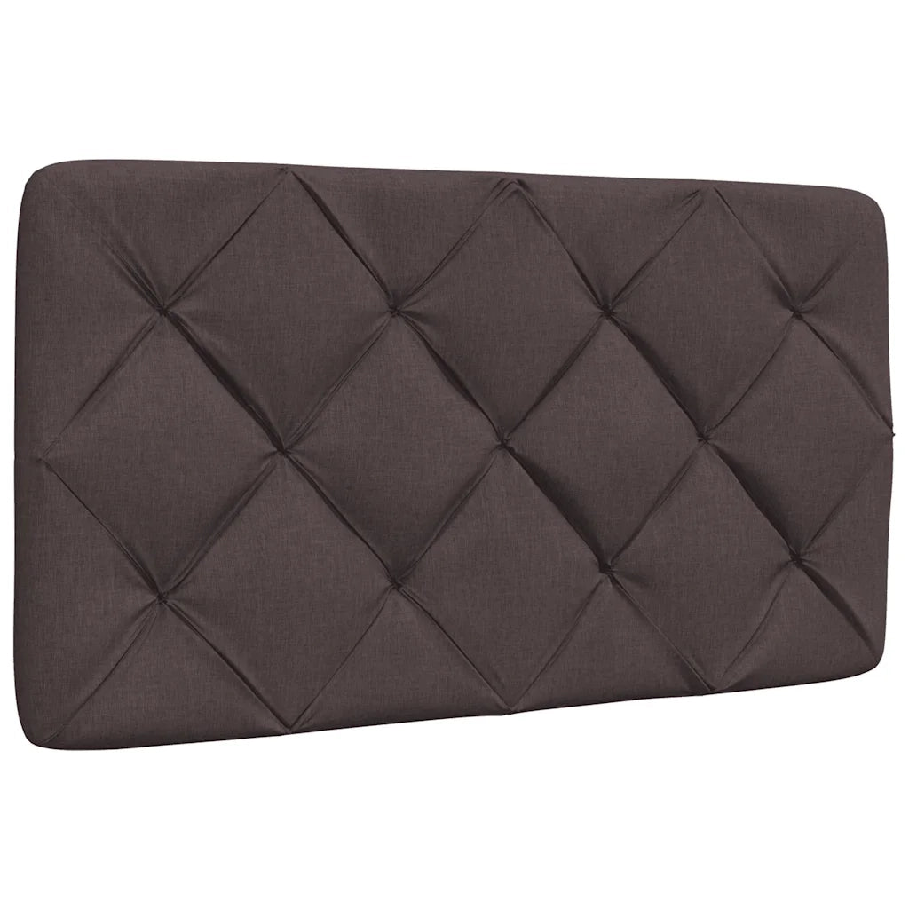Giroletto senza Materasso Marrone Scuro 90x200 cm Tessuto 3310576