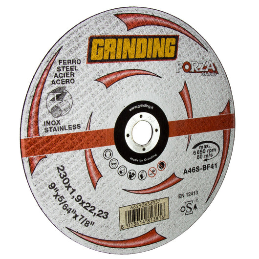 grinding forza disco piano x ferro 230x1,9 cod:ferx.98715