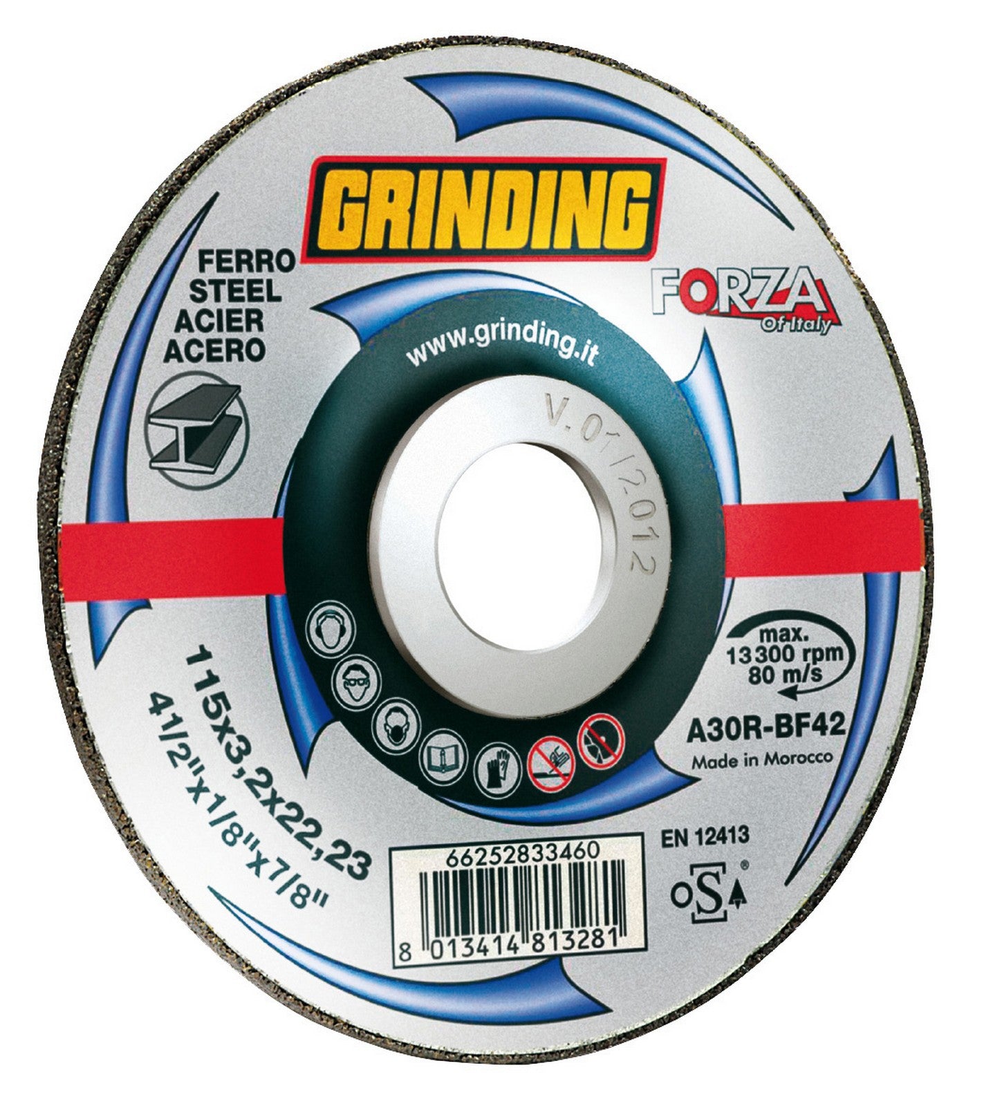 grinding forza disco x ferro 115x3,2 cod:ferx.98719