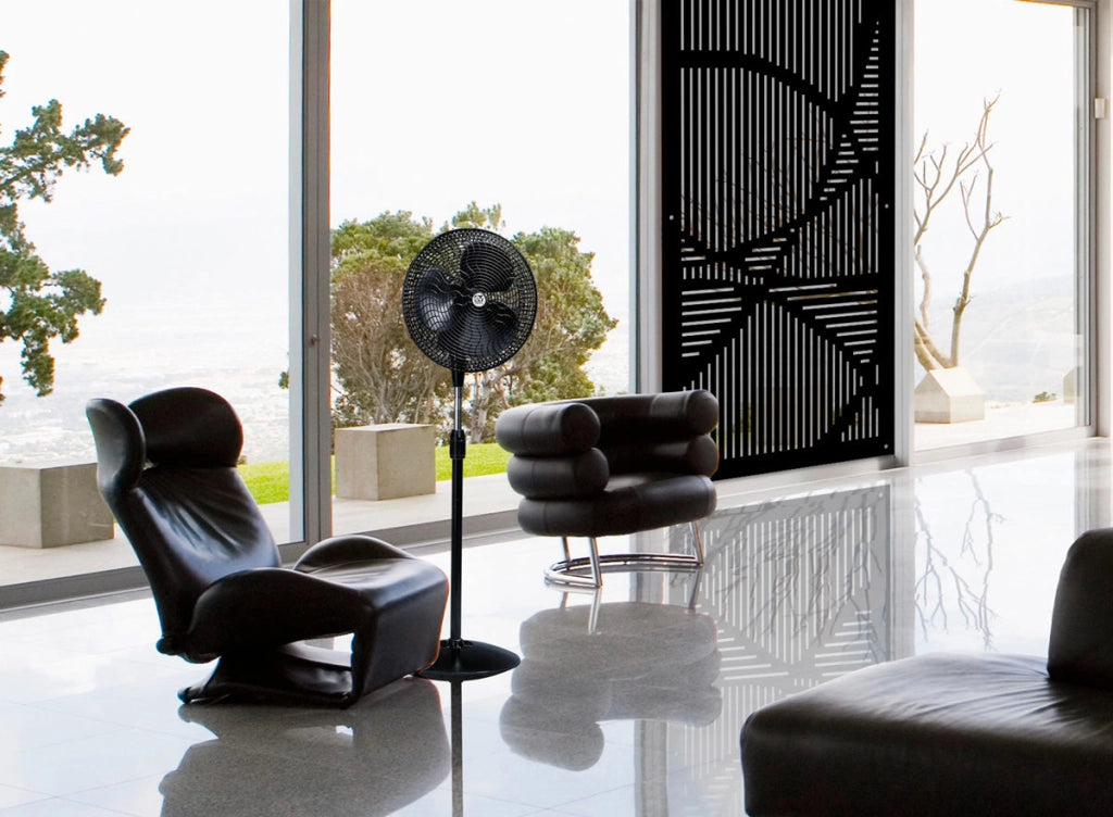 ROUTE - Pannello in PVC traforato - Parasole Colore: nero, Misura: 47x94 cm