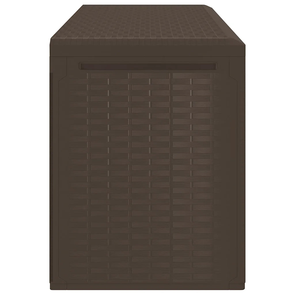 Baule da Giardino Marrone 114x47x60 cm CFW2584435