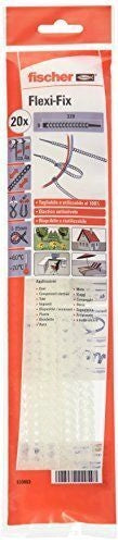 Fischer Fascette Flexi-Fix 533853 Neutro 20 Pezzi