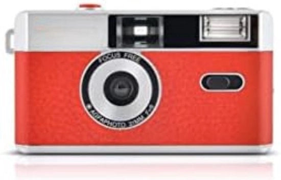 Casseggiato analogico - Fotocamera analogica - Fotocamere analogiche - Rosso