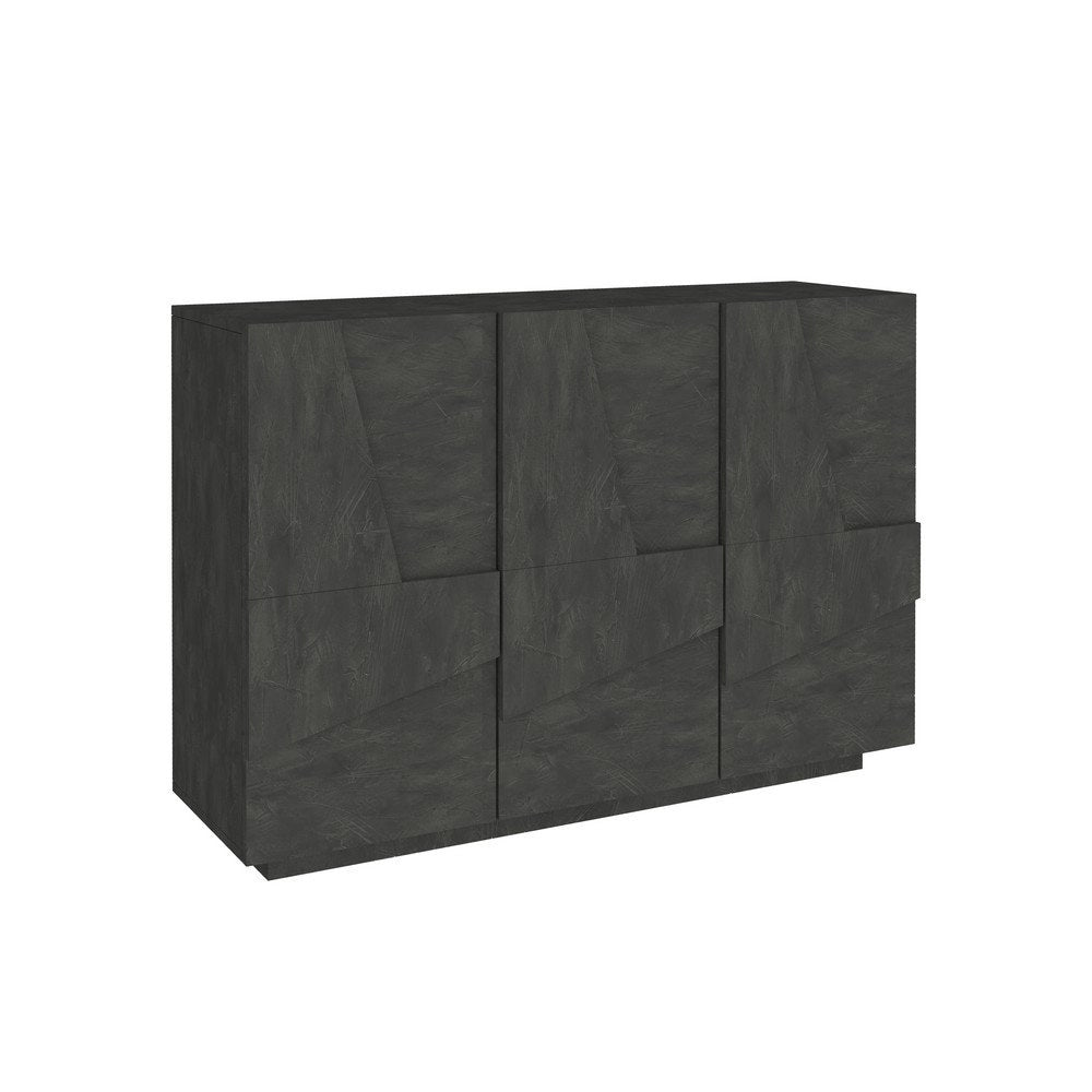 Madia 3 ante moderna 121x39,2x86cm - PULSE
