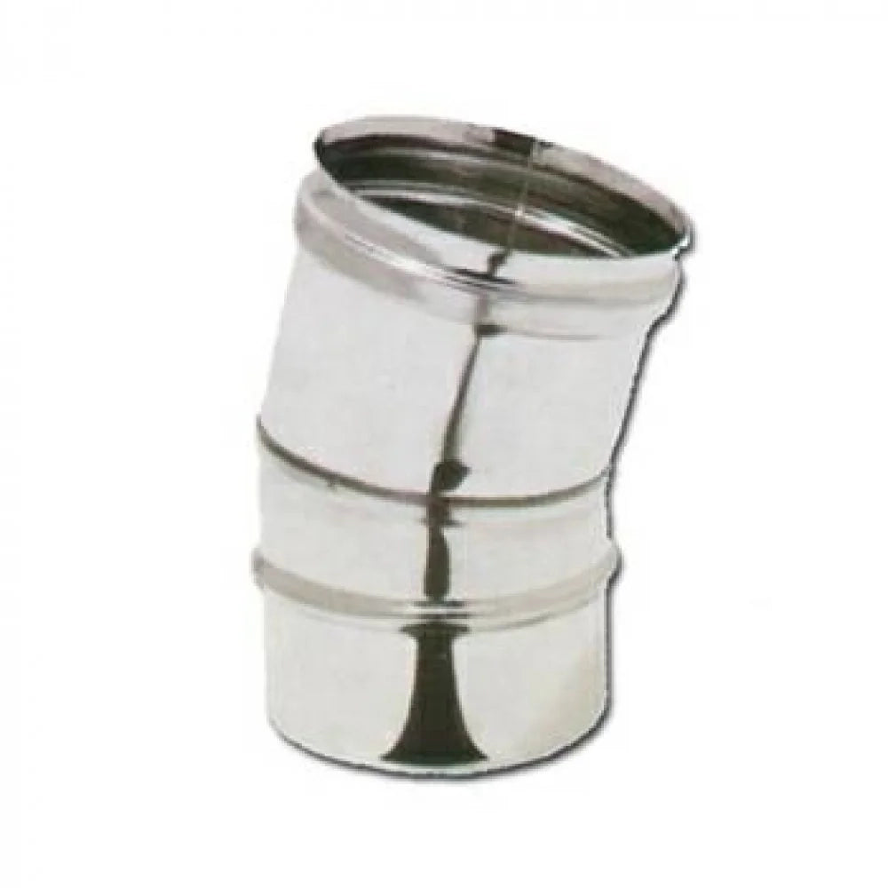 Inox mono parete aisi 316 curva 15 d.080 316l