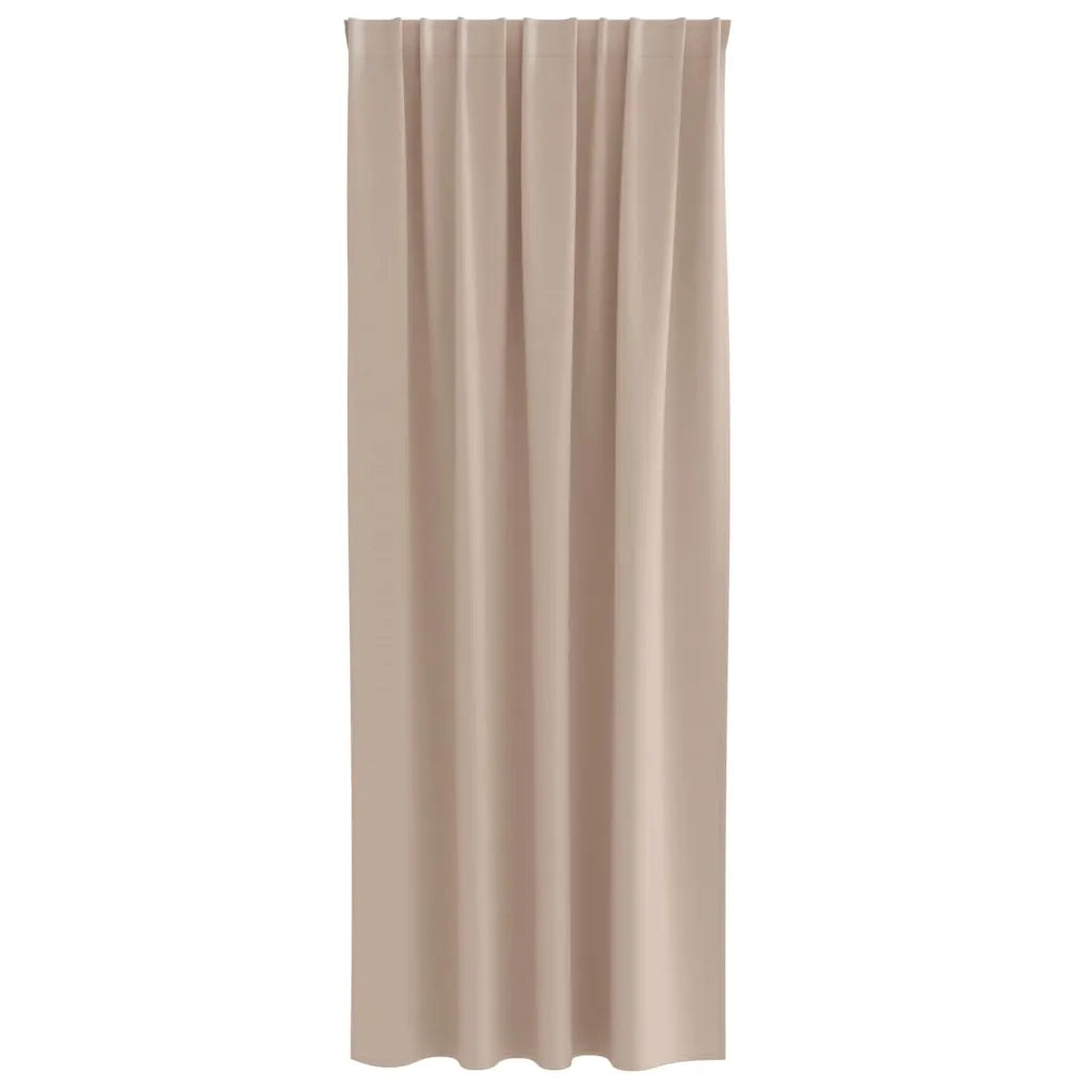 Tende Blackout con Anelli 2 pcs Talpa 245 x 140 cm Poliestere 4107441