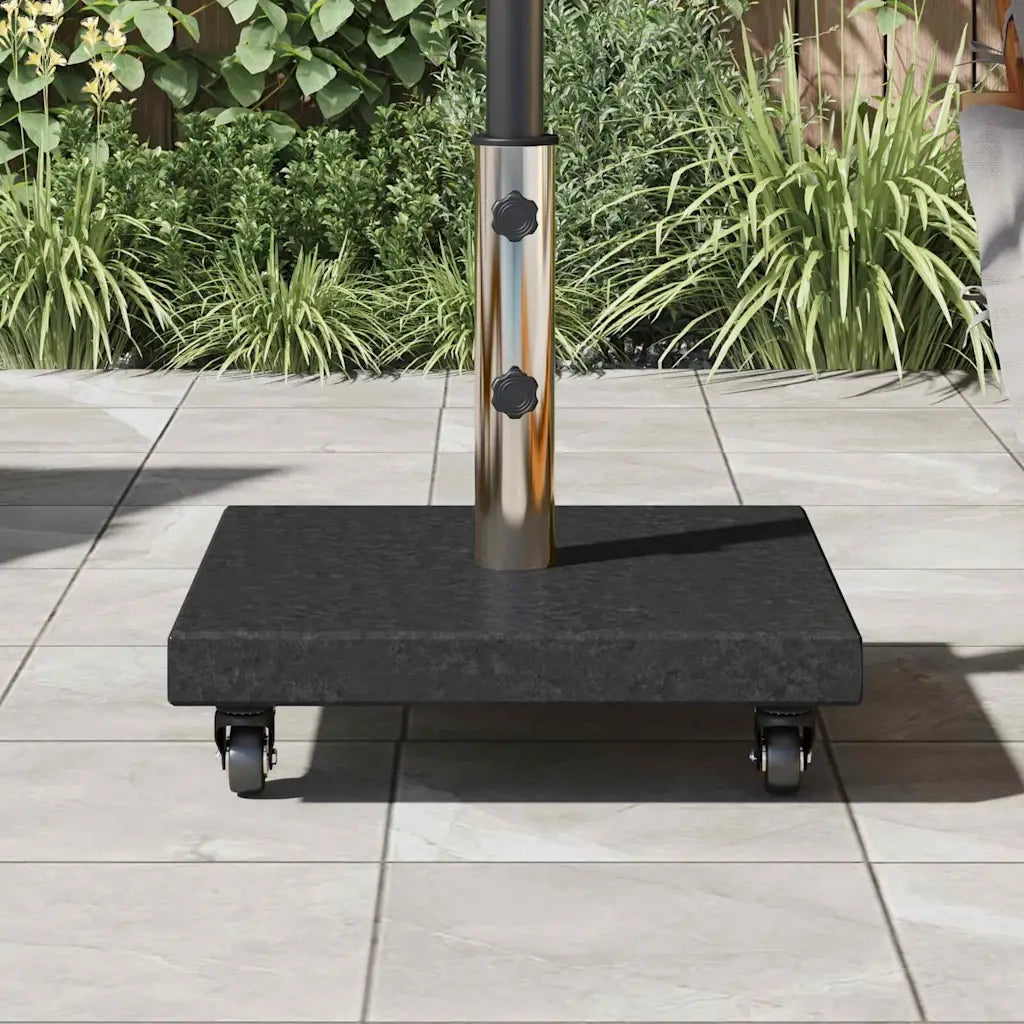 Base per ombrellone 30kg Nero Granito Quadrato 42006587