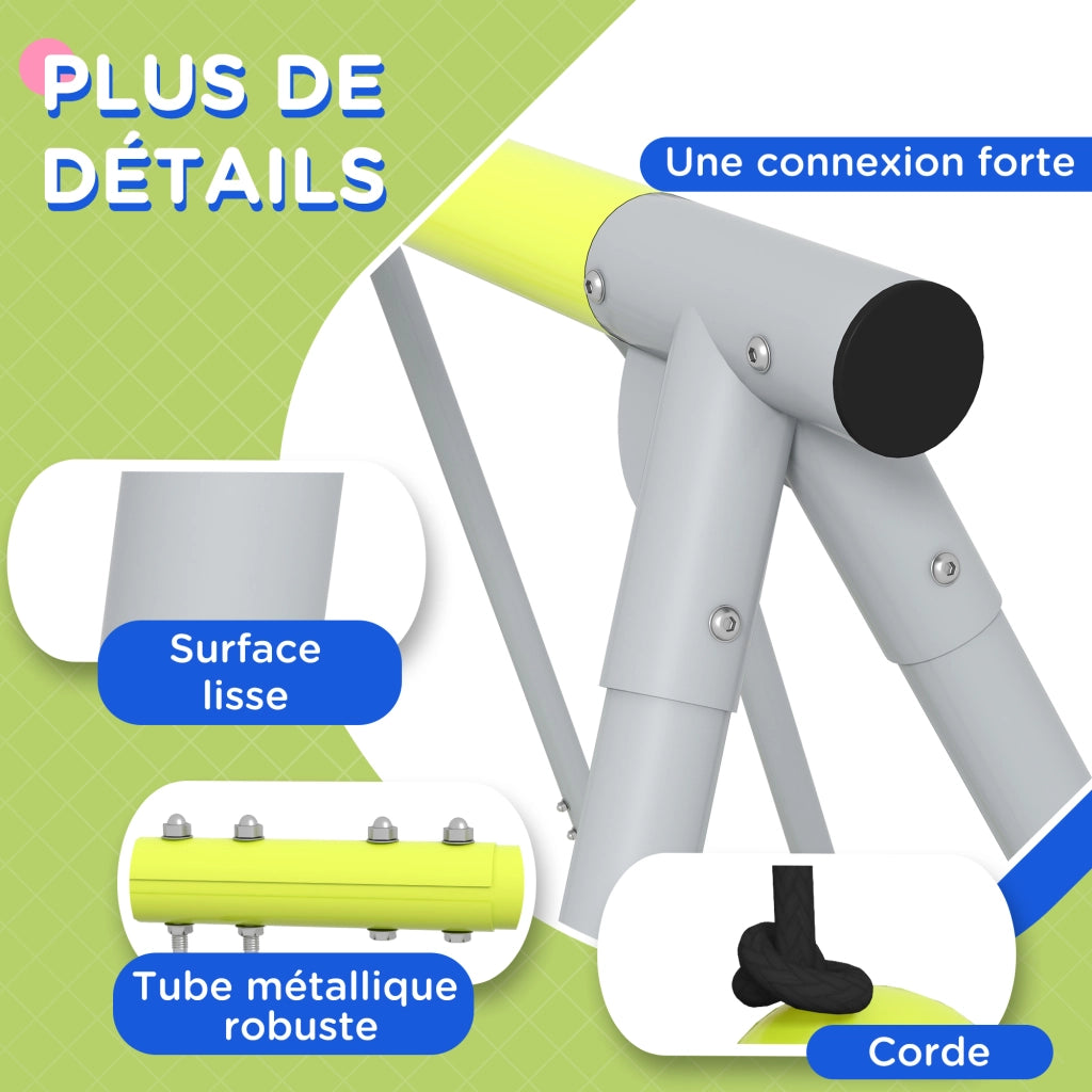 Set 3 in 1 balan?oire portique bambini ¨C zephmum ¨C verde, max 225 kg