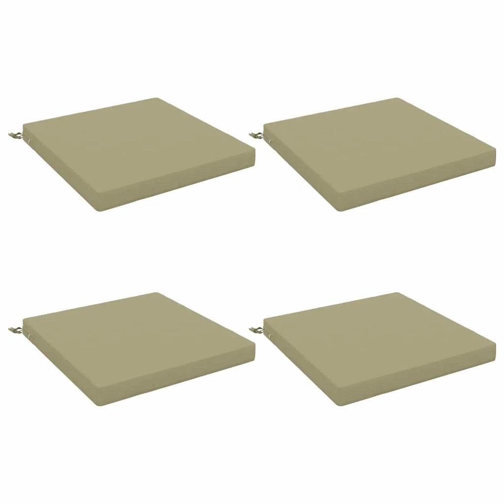Cuscini per Sedia in 4 Pezzi SOEST 4 pz 100% Poliestere 945052