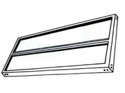 RIPIANI UNIFICATI PER GANCIO O BULLONE- - cm.80x40 1R - 5 pezzi PROMETAL