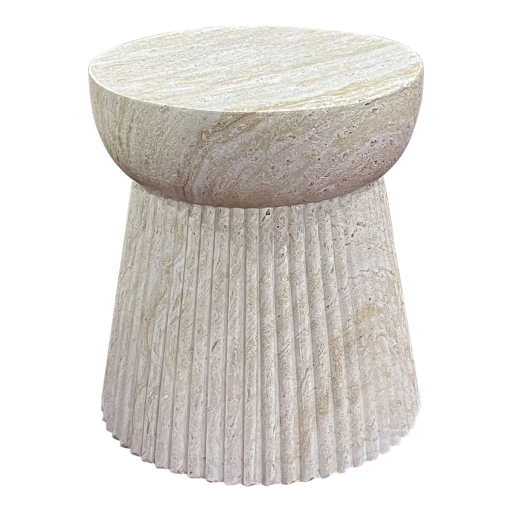 Tavolino Bonn, Beige, Truciolare, 37x37x43 cm