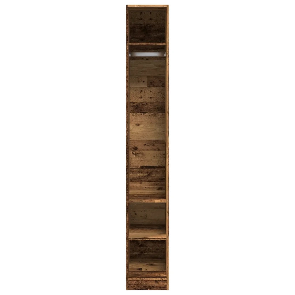 Armadio Legno Antico 30x50x200 cm in Legno Multistrato 3307691