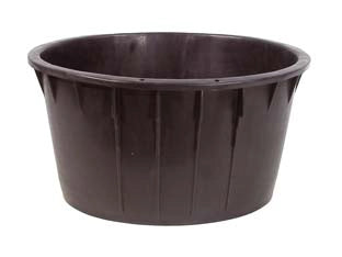 MASTELLONI SOTTOSPINA SENZA MANICI OVALI NERI  lt.85 cm.60x36,5h. ovale    ICS