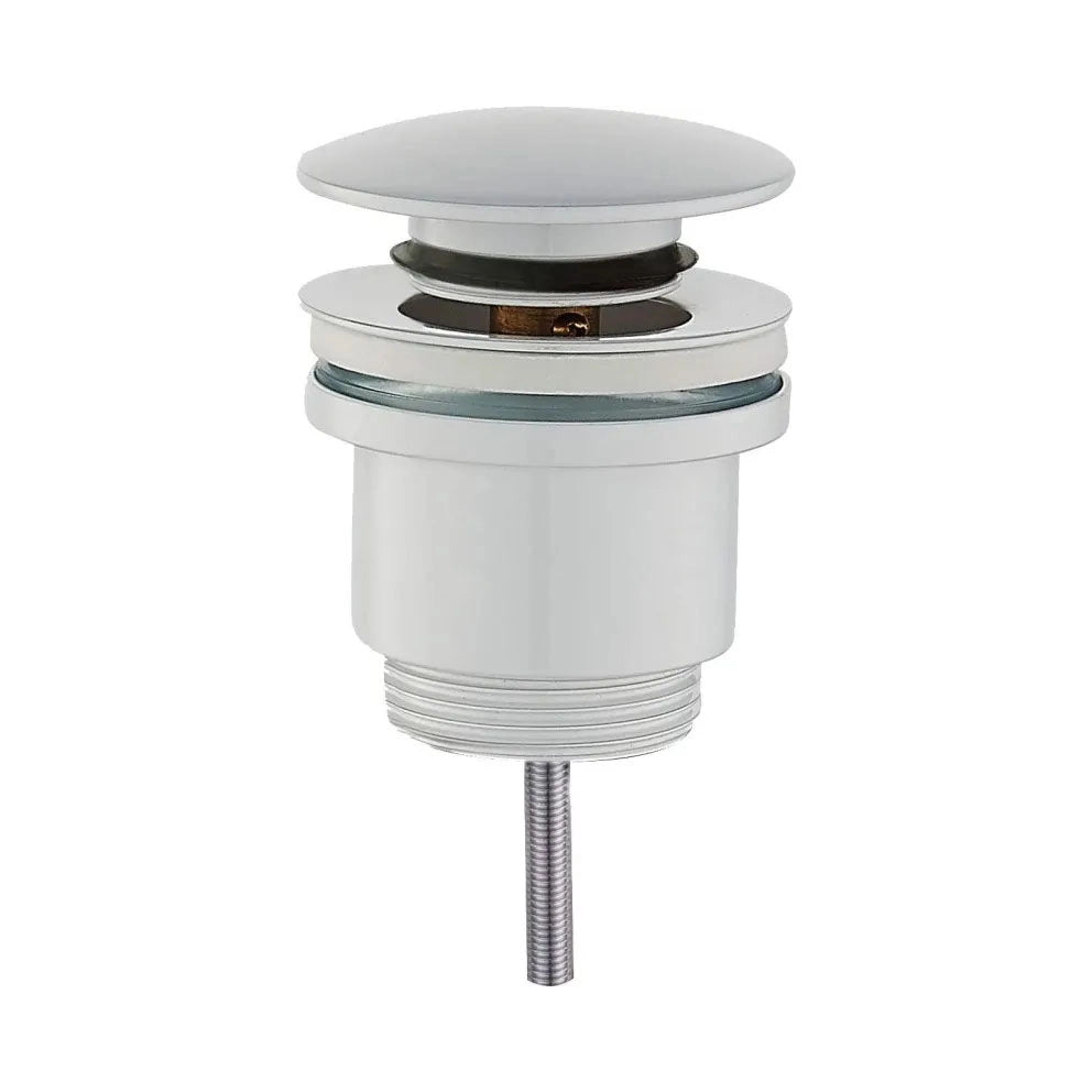 PILETTA CLICK CLACK TONDA UNIVERSALE- Acciaio Spazzolato- DH- pezzi 1