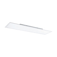Plafoniera Moderna Salobrena-B Alluminio Bianco Luce Led Integrato 32,5W