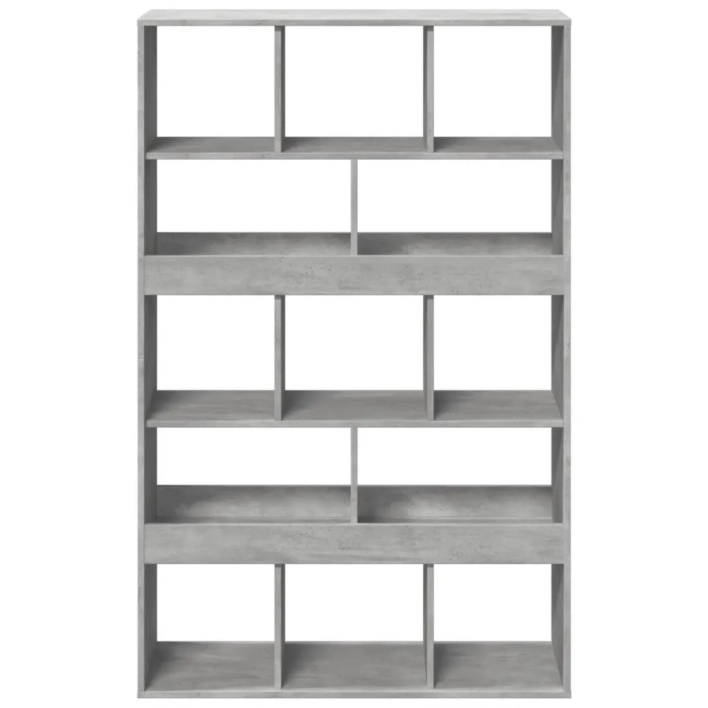 Libreria Grigio Cemento 100x33x156,5 cm in Truciolato 3309369