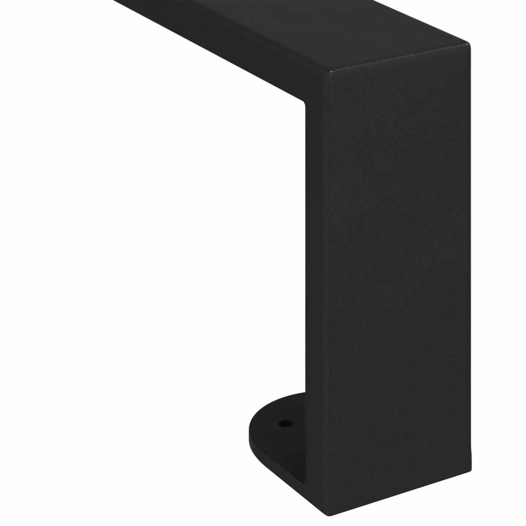 Piedini per mobili 12 pcs Nero 436 x 40,5 x 100 mm Ferro 864813