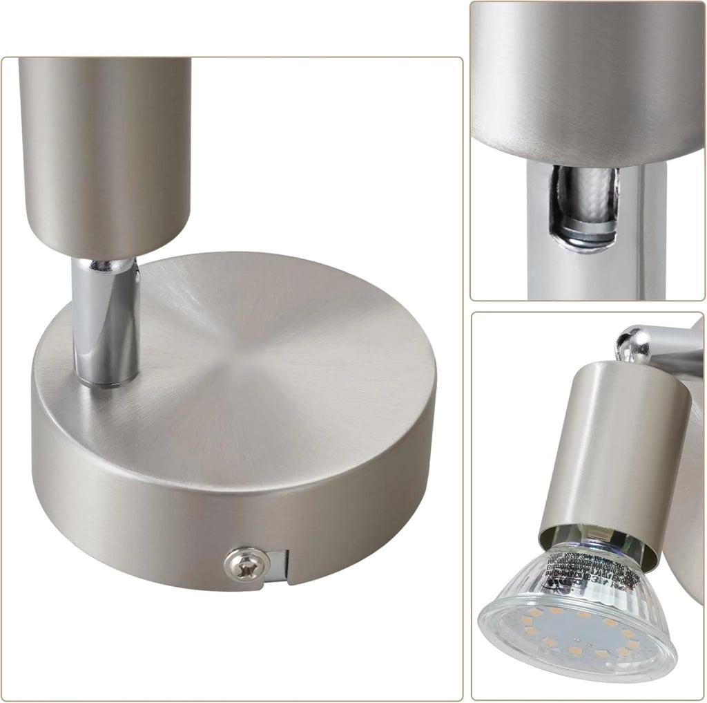 ZMH Faretto da soffitto moderni 1 fiamma orientabile 330° per camera letto