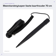 Stylus con resistenza per touch screen - 70 cm filo di acciaio - penna per tocco - materiale plastico - antiscivolo - comodo da utilizzare