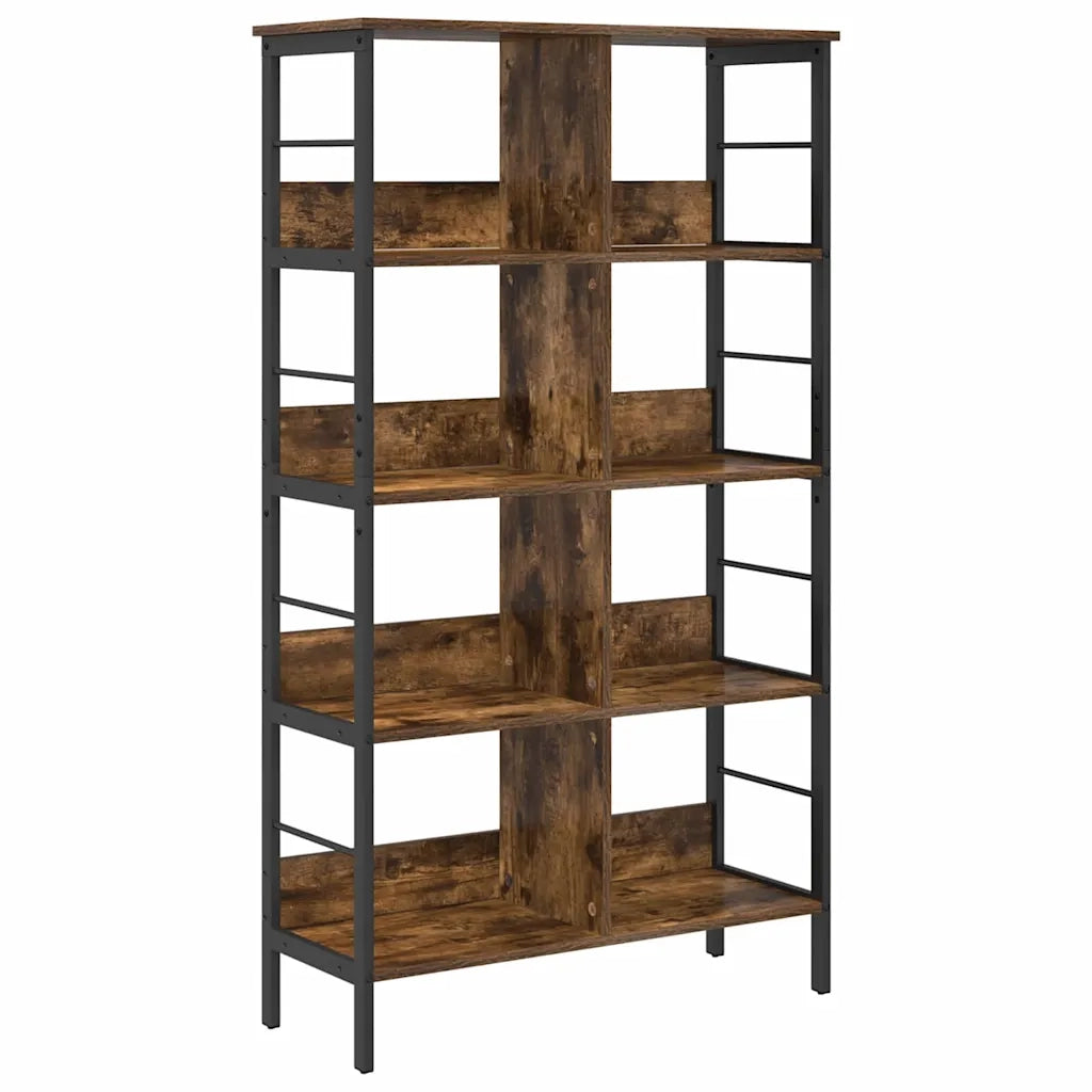 Libreria Rovere fumé 82 x 32 x 144,5 cm Legno multistrato 883984