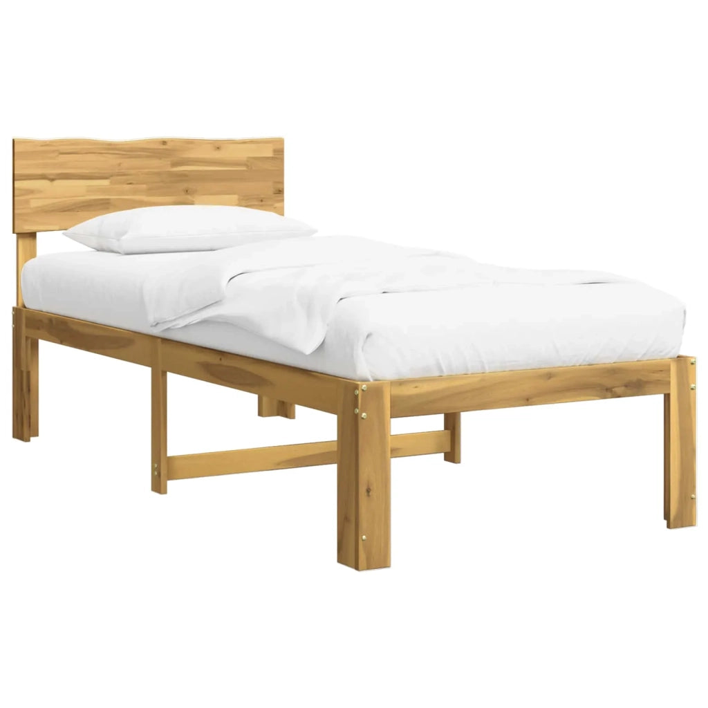 Letto Singolo con Testiera ROSTOCK Bianco 100 x 200 cm 903376