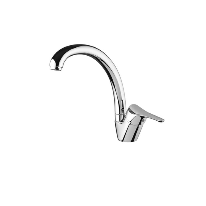 Rubinetto miscelatore monocomando per lavello a canna alta linea M2 cartuccia 40 mm