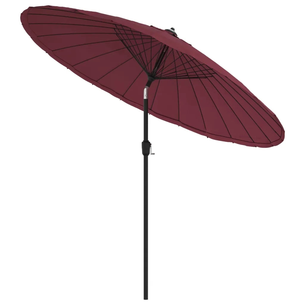 Ombrellone da Esterni con Palo in Alluminio 270 cm Bordò 47308