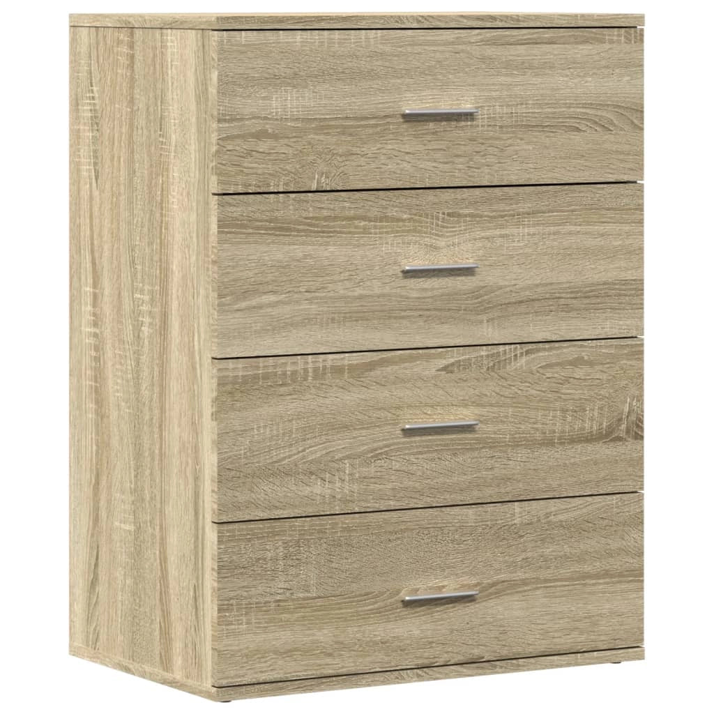 Buffet credenza cassettiera armadio mobile contenitore organizer per cucina soggiorno salotti set di 2 Sonoma 60 x 39 x 80 cm in legno ingegnerizzato marrone 02_0036822