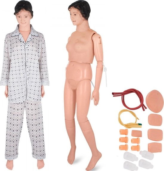 Cura del Gomma Dimostrazione Modello Anatomico di Grooming Maschile per Educazione Medica Materiale Educativo per l'Insegnamento di Anatomia Femminile