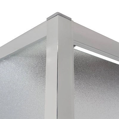 Box doccia 70x170 cm con porta scorrevole e vetro opaco H 200 cm Ted