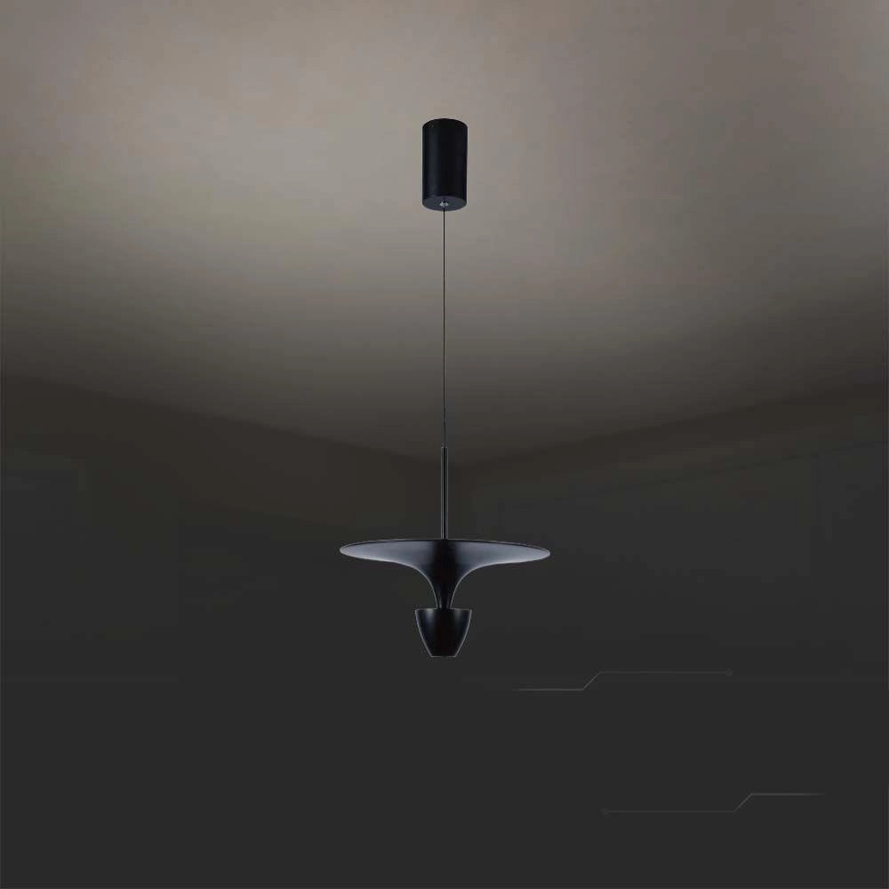 Lampada a sospensione LED nera 4000K Ø30 V-TAC VT-7832