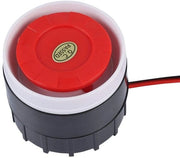 Sistema di Allarme Acustico Mini - 120dB - Rood - Altoparlante di Sicurezza - Compacto - Idoneo per la Sicurezza Domestica