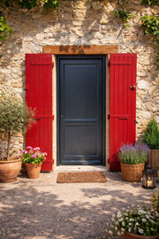 Porta d'ingresso in legno Exo modello 'Elina' 215X90 a destra, senza maniglia