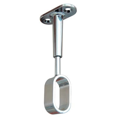 REGGITUBO ARMADIO OVALE REGOLABILE CENTRALE - ZAMA CROMATO H.MM 68/95 TUBO MM 30X15- 12 pezzi