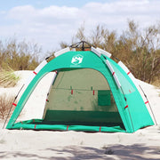 Tenda da Spiaggia 2 Persone-Tenda da campeggio Verde Rilascio Rapido Impermeabile 981390