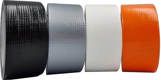Set di colla adesiva universale a rotolo per ogni colore - nero grigio bianco arancione - colla adesiva resistente e tessuta.