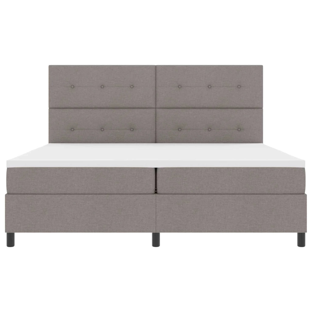 Letto a molle con materasso con led Talpa 200 x 200 cm Tessuto