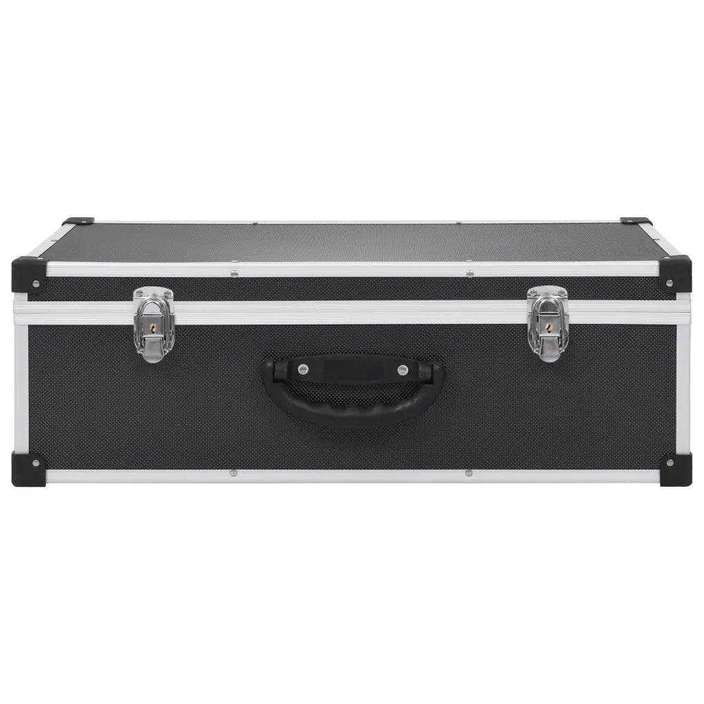 Custodia CD per 80 CD in Alluminio ABS Nero