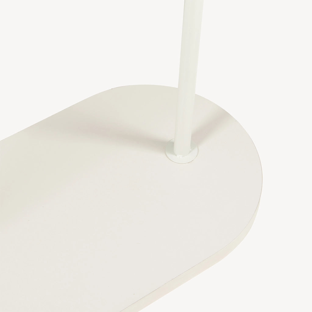 Stand Appendiabiti Vamn con Specchio Girevole 167 x 80 x 35 cm - Avena Oatmeal [en.casa]