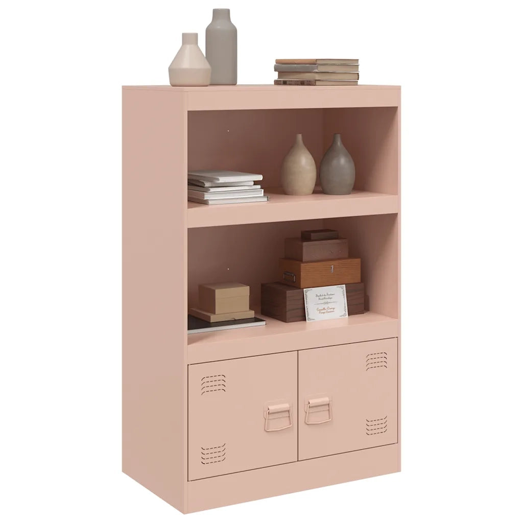Credenza Rosa 67x39x107 cm in Acciaio 841668