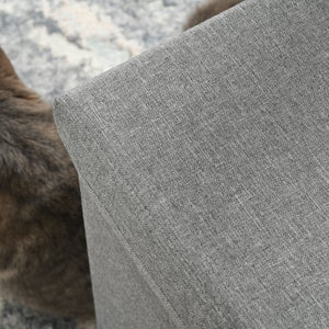 Cuccia per Gatti Pieghevole a Cubo con Cuscino e Tiragraffi 36.5x36.5x36.5 cm Grigio