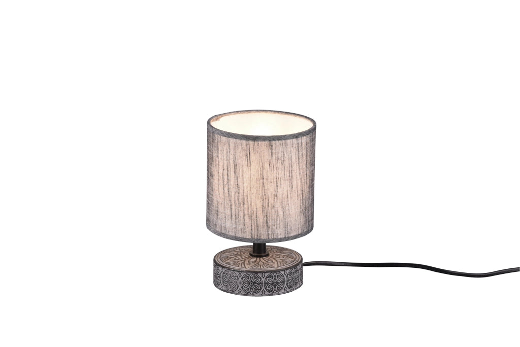 Lampada tavolo da Interno a LED in Ceramica Grigio