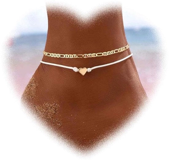 Anello a forma di cuore a tratti - Stile bohemien - Adattabile - Oro
