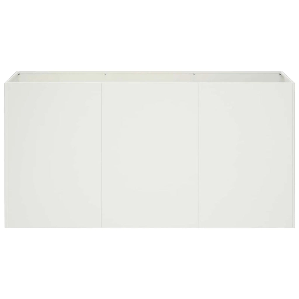 Vaso da giardino Bianco 120 x 40 x 60 cm 8005891