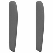 Orecchia della Testata Grigio Sfumato 80 x 23 x 6 cm Tessuto CFW9481907