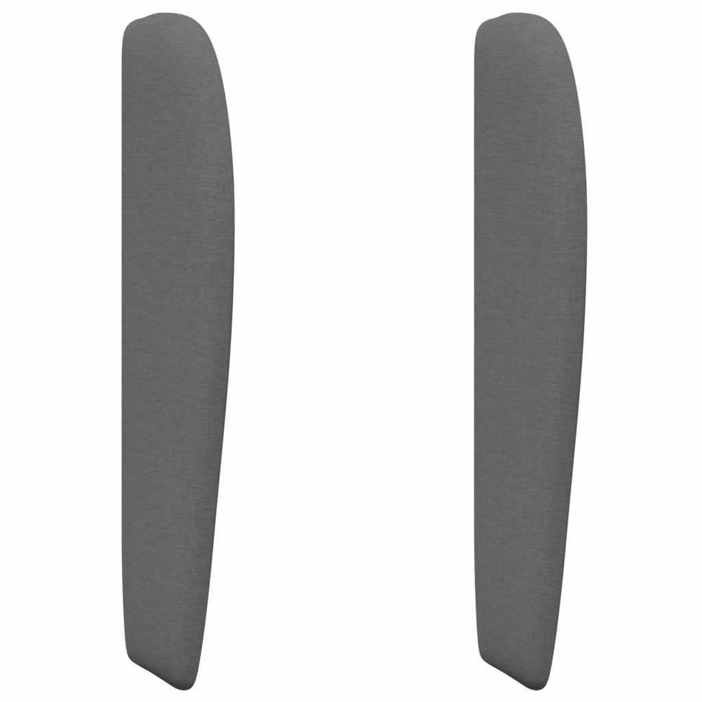 Orecchia della Testata Grigio Sfumato 80 x 23 x 6 cm Tessuto CFW9481907