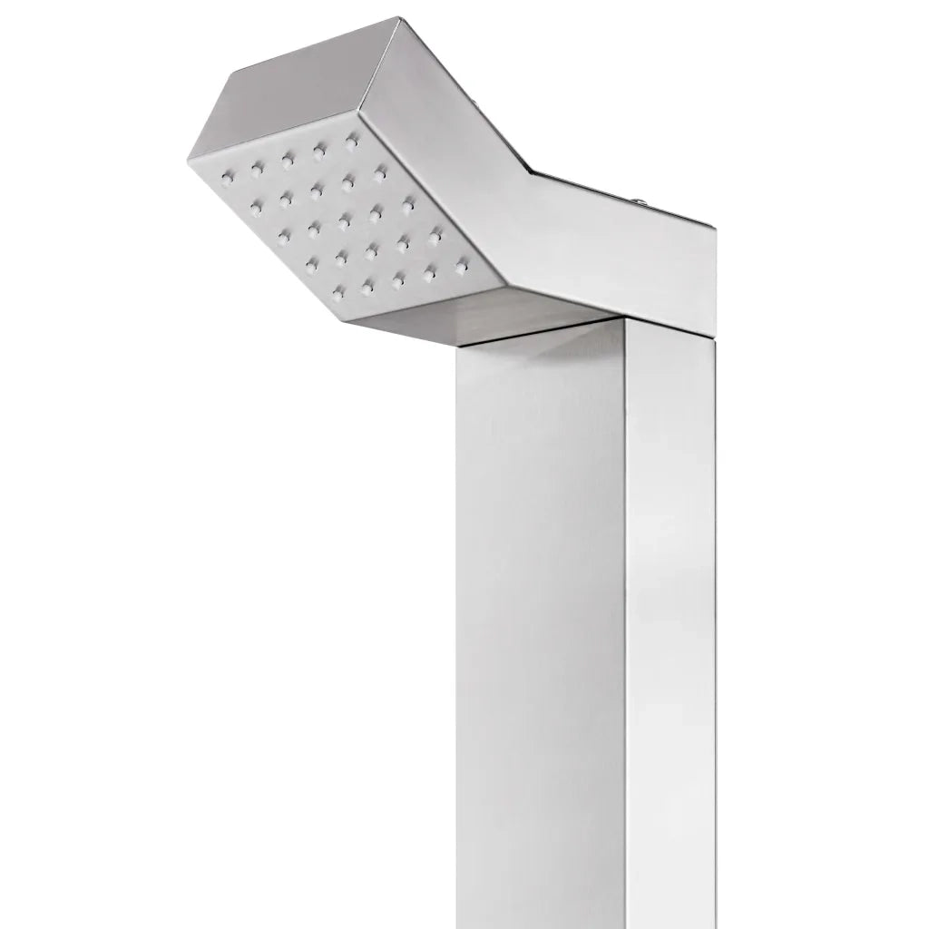 Doccia da Giardino 220 cm in Acciaio Inossidabile CFW9332738